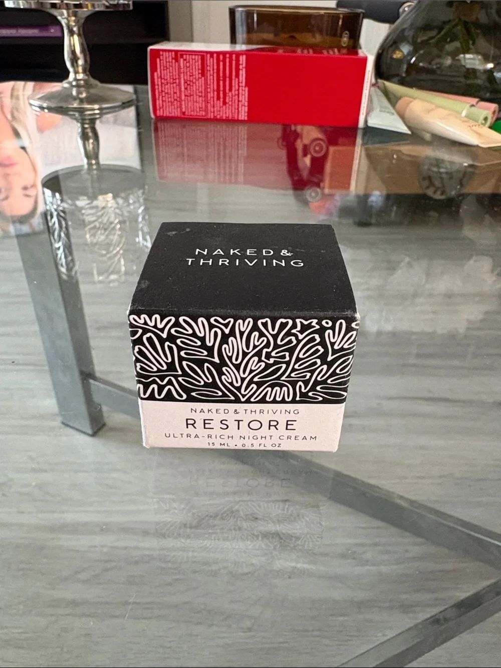 Naked & Thriving Restore Ultra-Rich Night Cream - Black & Cream